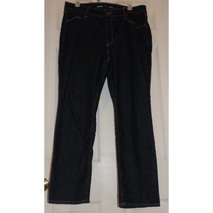 NWT Old Navy Wow black straight stretch jeans Size 16P